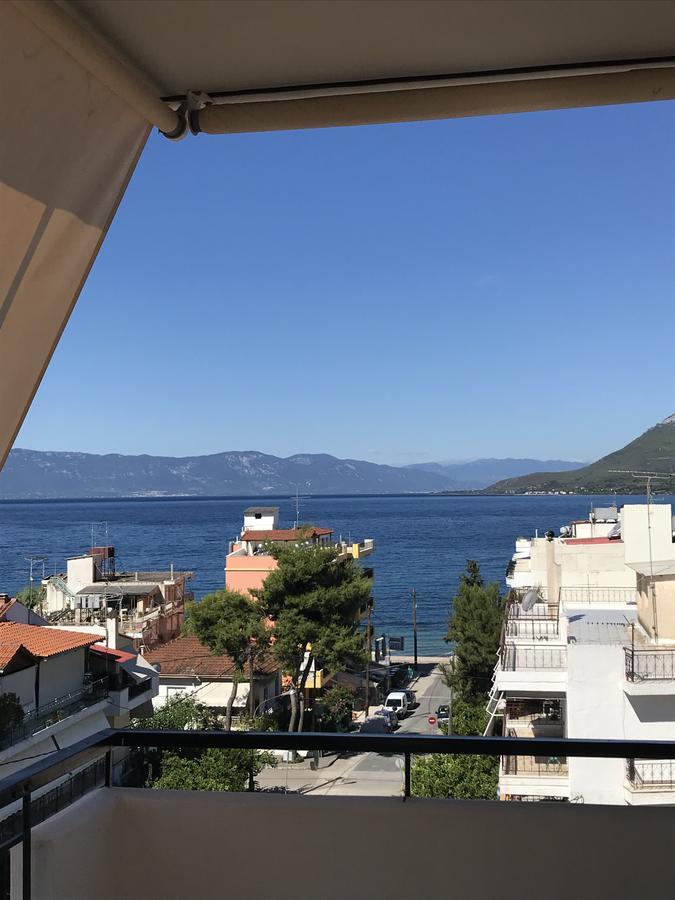 Calypso Beach Hotel Лутра Едипсу Екстериор снимка